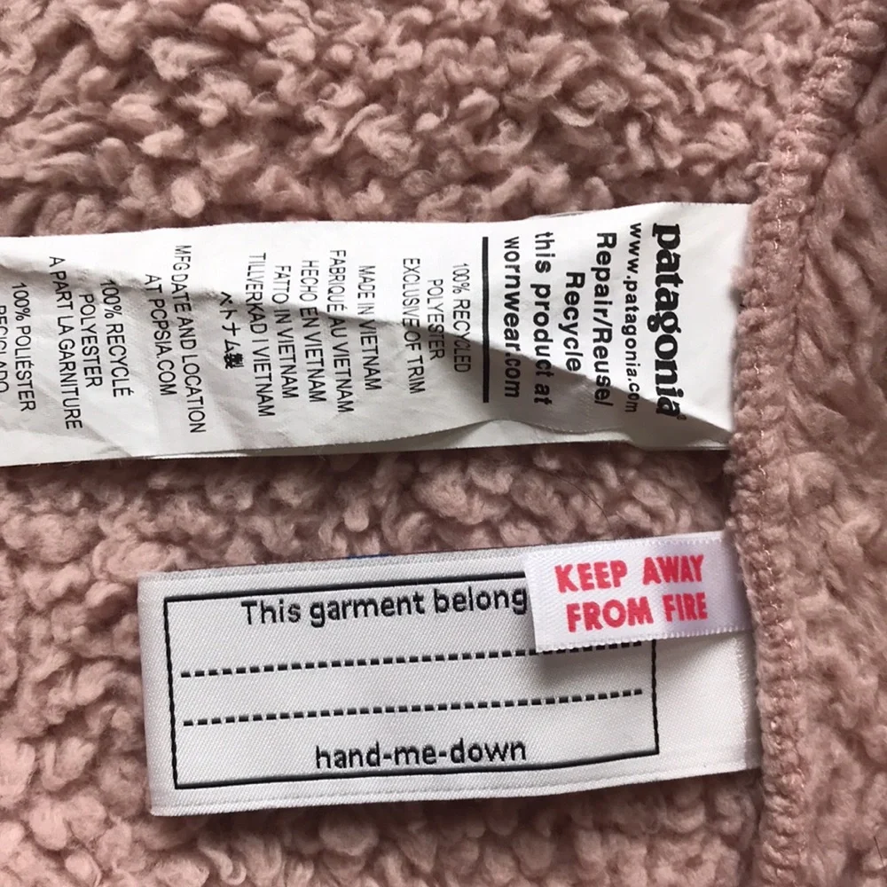 Patagonia Fleece Bunting (size 3-6m)